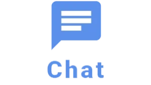 icon chat footer